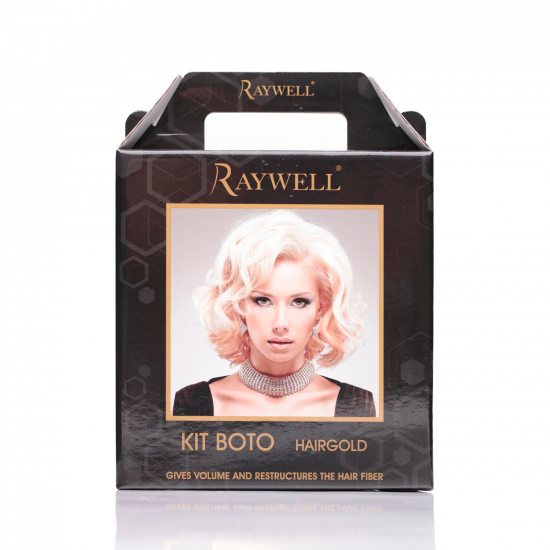 Міні набір для наповнення та зволоження Raywell Boto Hair Gold 24K