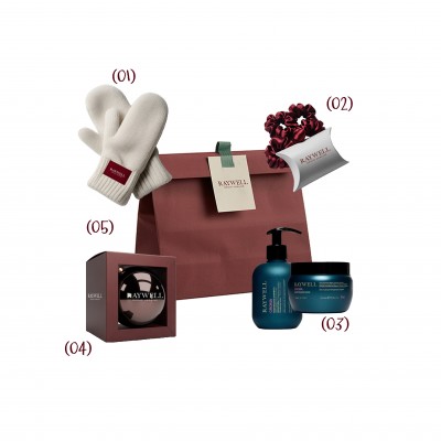 Новорічний набір для фарбованого волосся Raywell B.IO Croma Mini