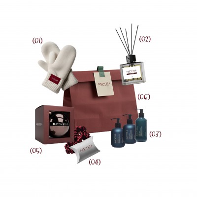 Новорічний набір для кучерявого волосся Raywell B.IO Curly Max