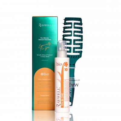 Набір подарунковий RAYWELL BIO 10 в 1 + щітка для волосся MAX PRO