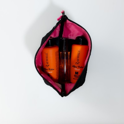 Набір для фарбованого волосся Raywell After Color з косметичкою у подарунок Raywell Black