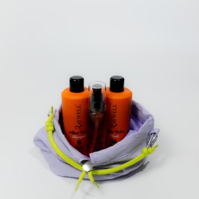 Набор для окрашенных волос Raywell After Color с косметичкой в подарок Envie Violet