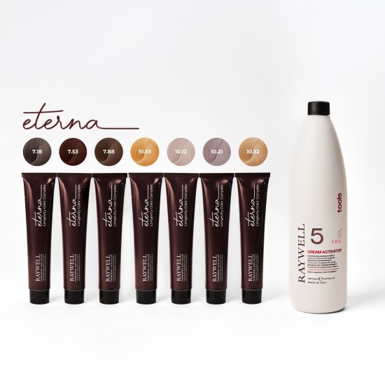Акционный набор красителей для волос Raywell Eterna
