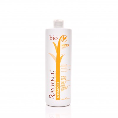 Шампунь для сухої шкіри голови зволожуючий Raywell bio HIDRA 1000ml