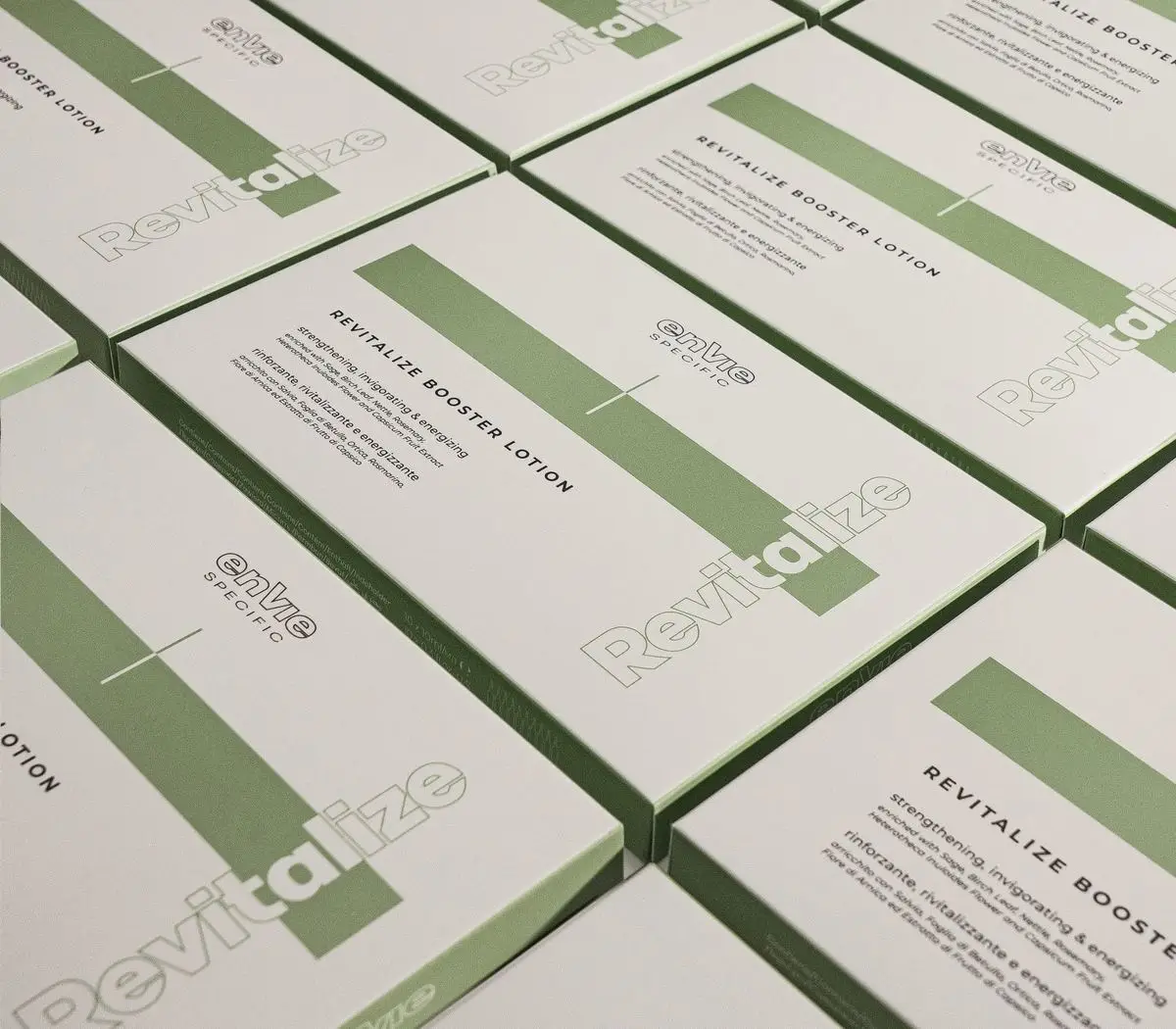 Коробки ампул Envie Revitalize Booster Lotion для відновлення волосся